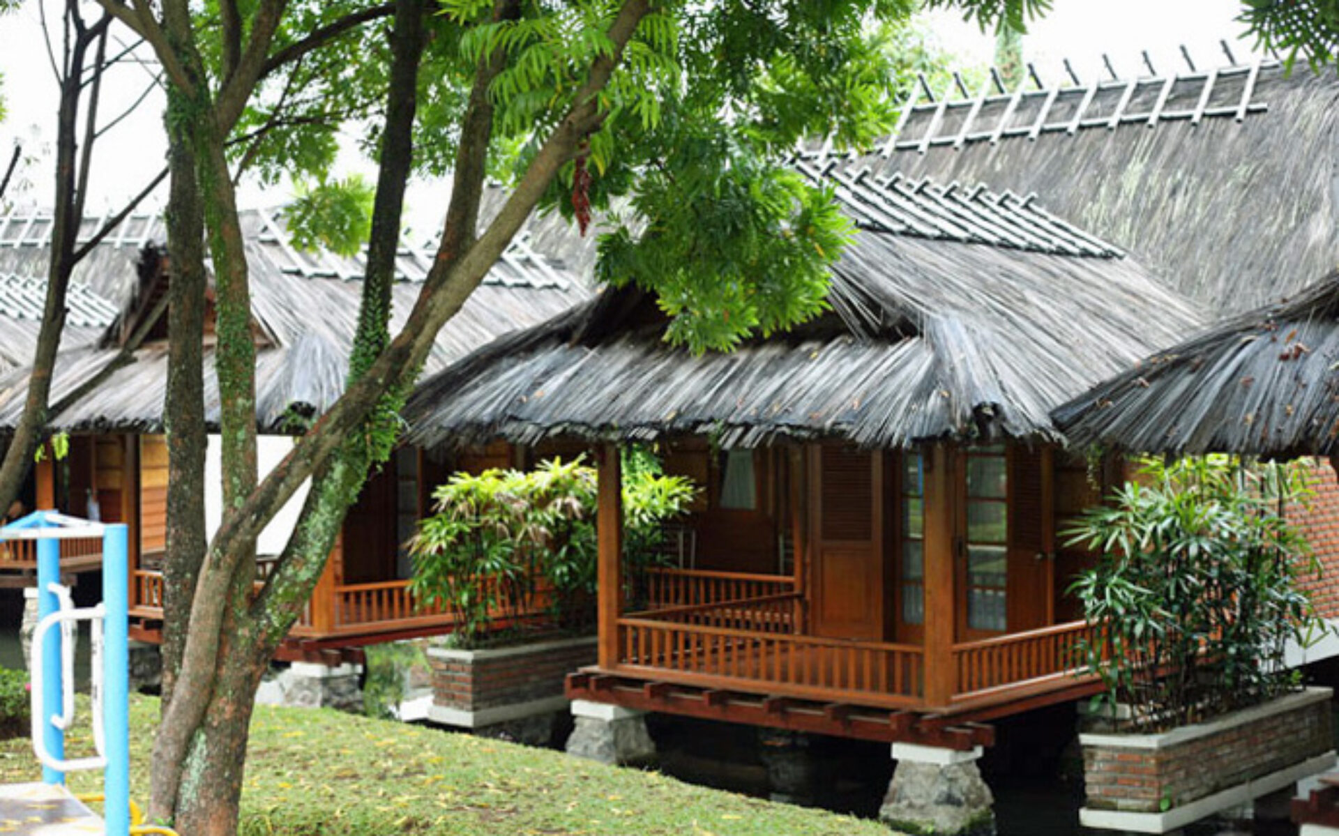 Hotel Java Garut Rondreis Vakantie Kampung Sumber Alam