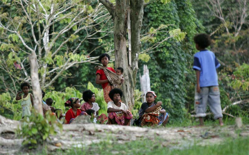 Maleisie West-Maleisië Belum Rainforest Orang Asli Gezinsreis Maleisië