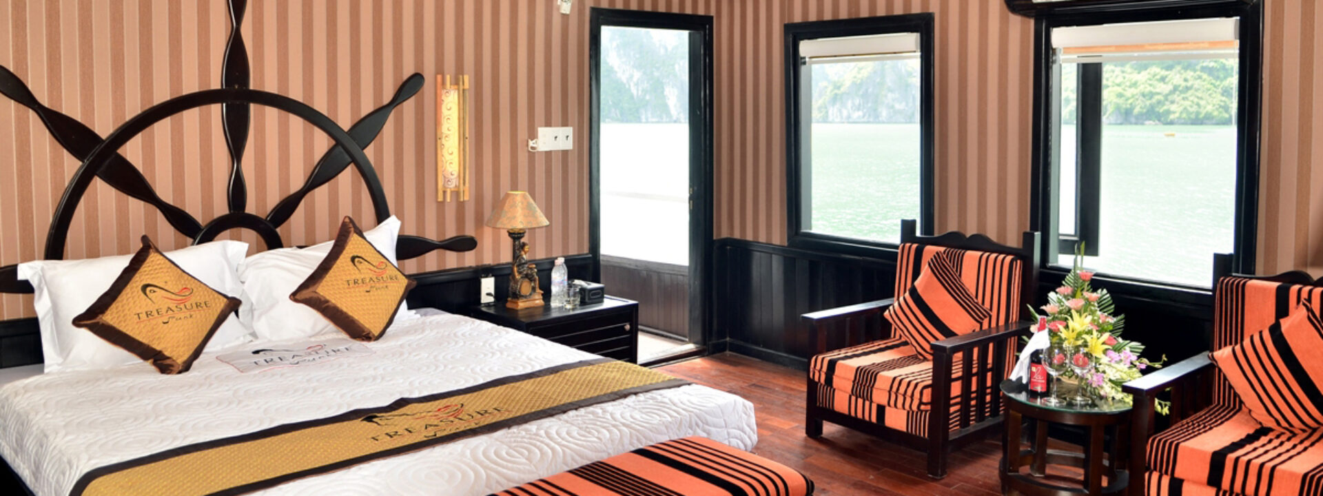 Hotel Cruise Vietnam Halong Bay Boottocht Rondreis Vakantie Treasure Junk