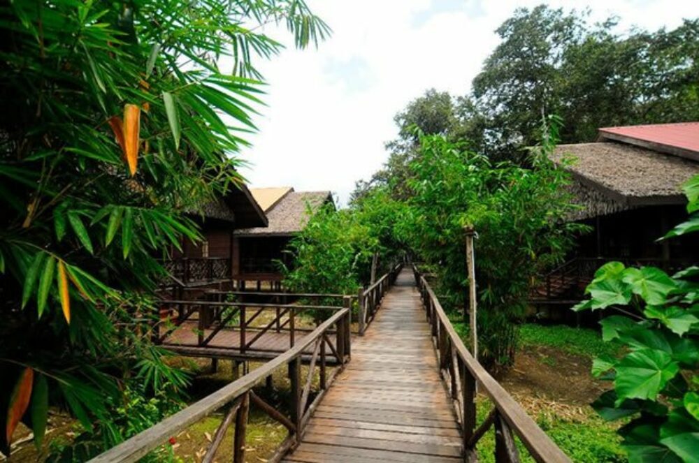Hotel Maleisie Oost Rondreis Vakantie Borneo Sandakan Bilit Rainforest Lodge