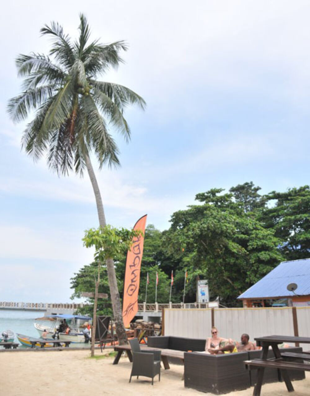 Hotel Maleisie West Rondreis Vakantie Perhentians Islands Perhentian Kecil Ombak Resort