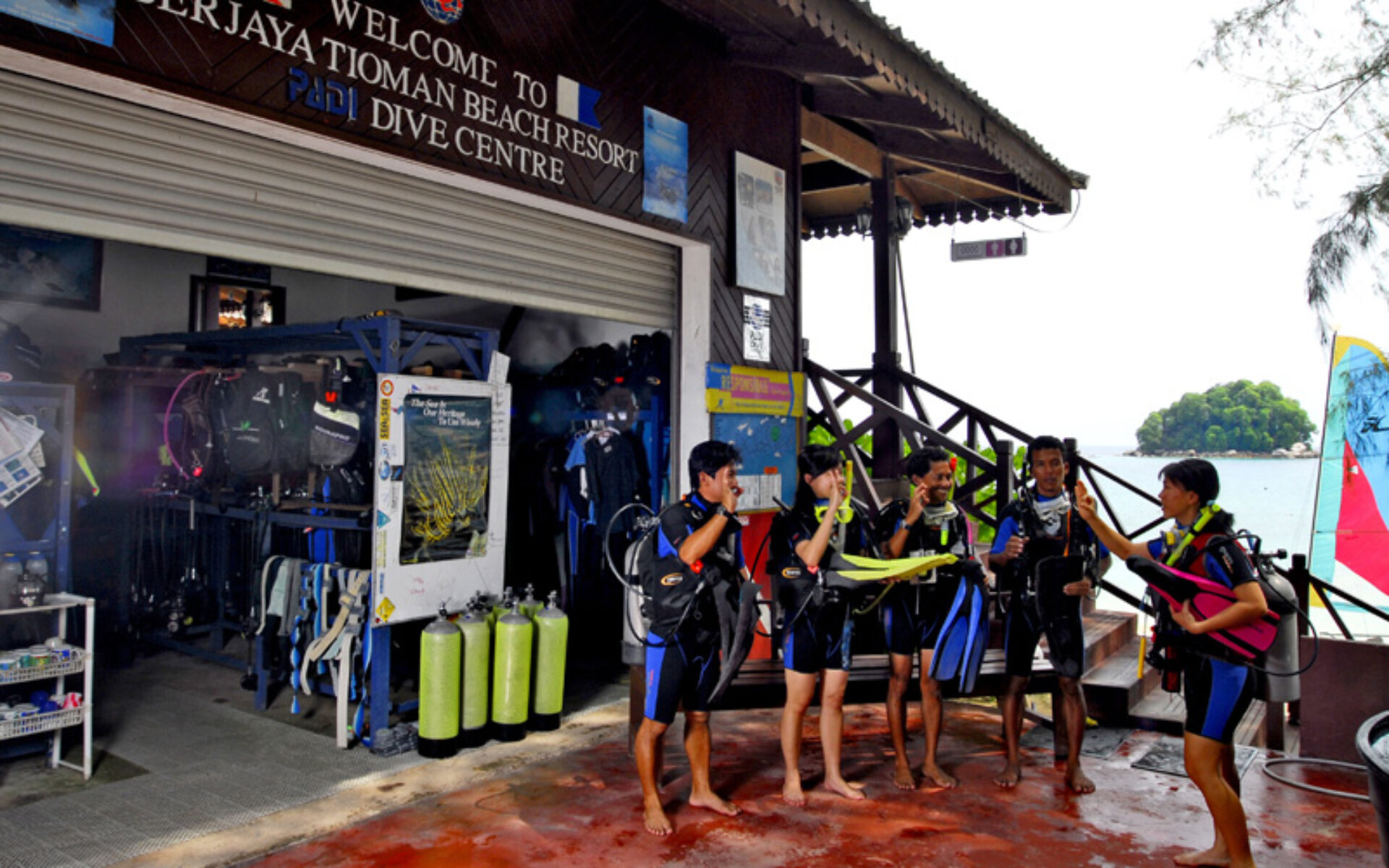 otel Maleisie West Rondreis Vakantie Pulau Tioman Berjaya Resort Tioman