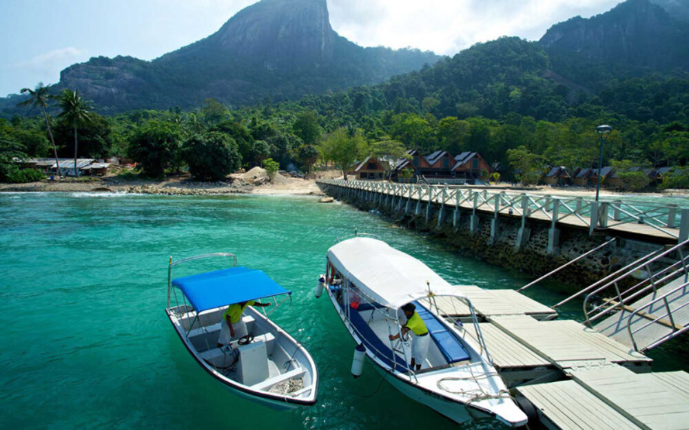 Hotel Maleisie West Rondreis Vakantie Pulau Tioman Island Tunamaya Resort eiland