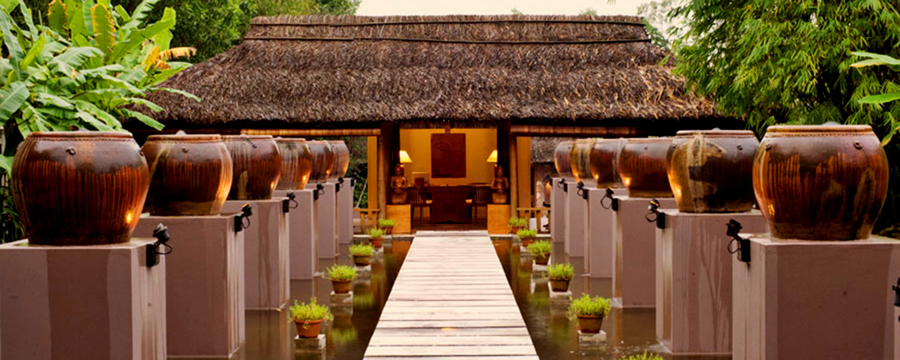 Hotel Vietnam Hue Rondreis Vakantie Pilgrimage Village Boutique Resort