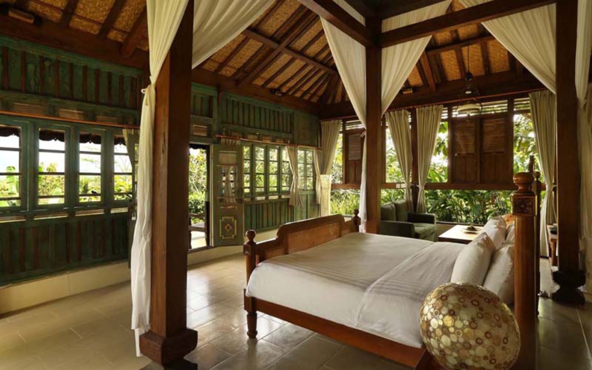 Hotel Java Borobudur Yogyakarta Plataran Borobudur Resort uitzicht