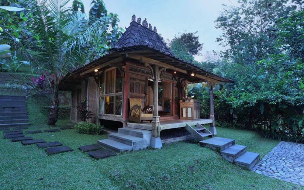 Hotel Java Borobudur Yogyakarta Plataran Borobudur Resort uitzicht