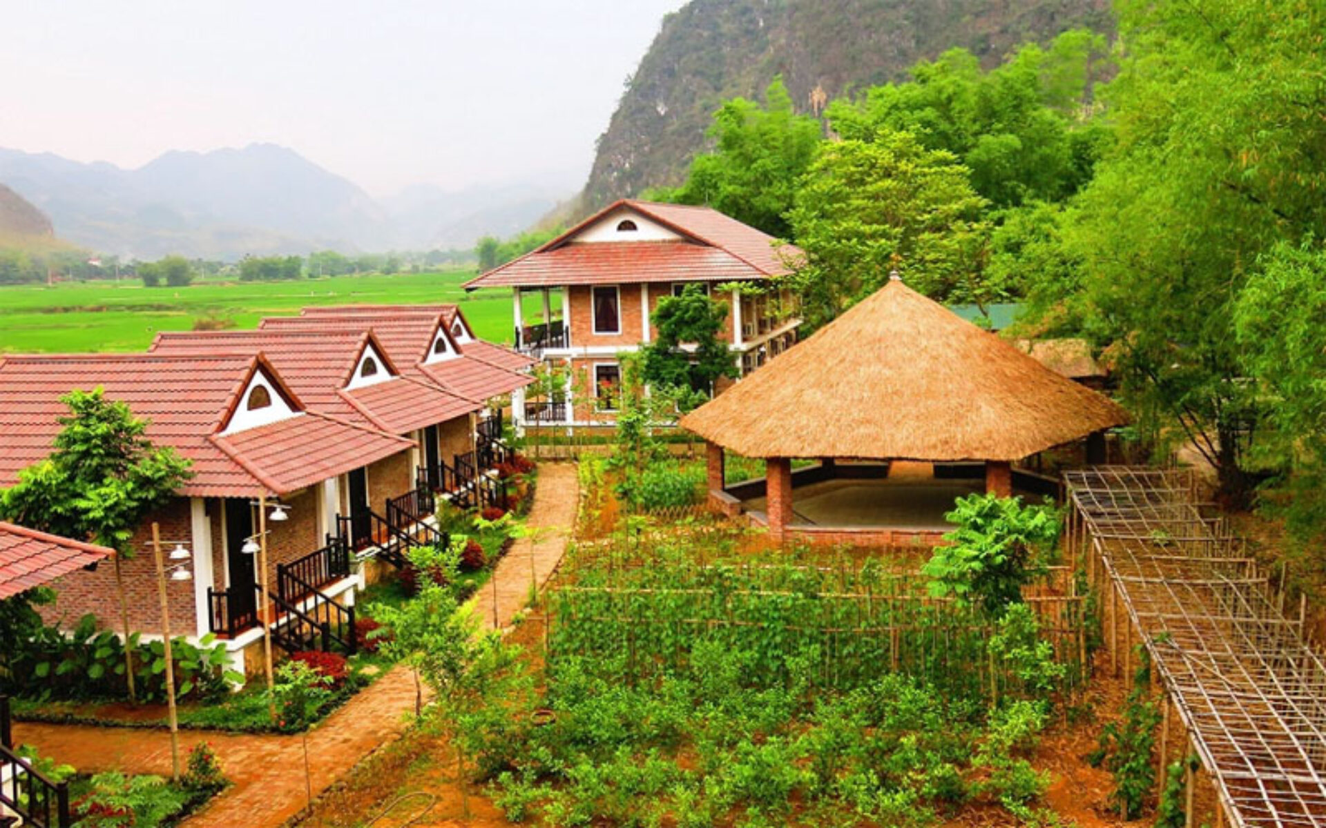 Hotel Sol Bungalows Resort Mai Chau Original Asia Rondreis Vietnam Vakantie