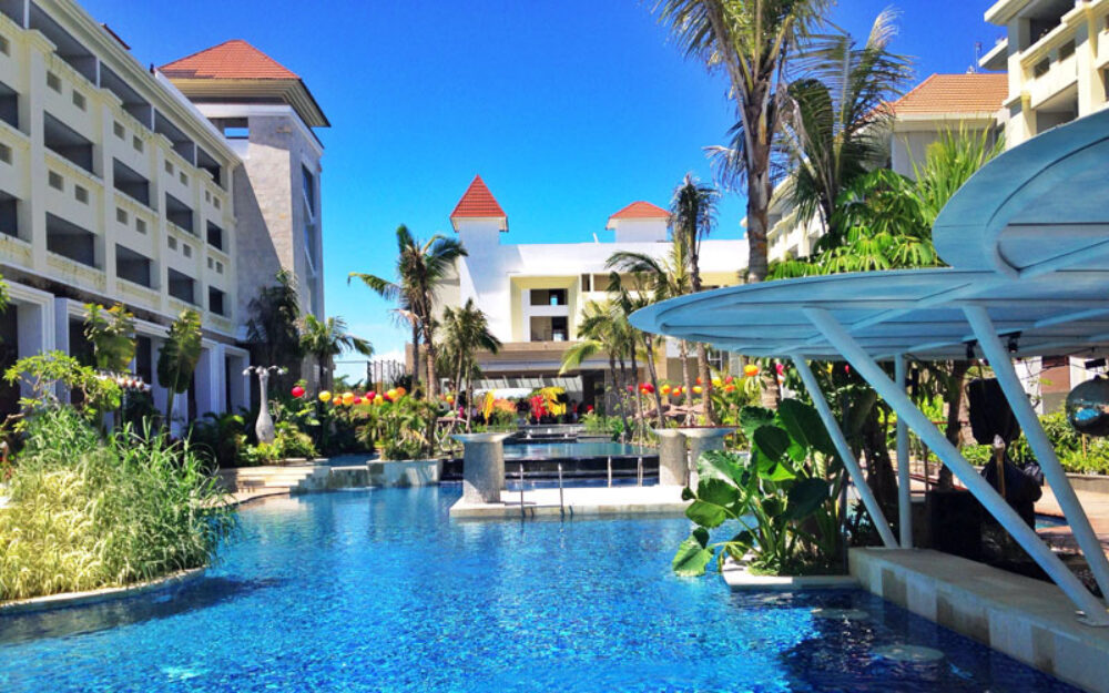 Hotel Swiss-Belresort Watu Jimbar Sanur Vakantie Bali Rondreis Original Asia pool