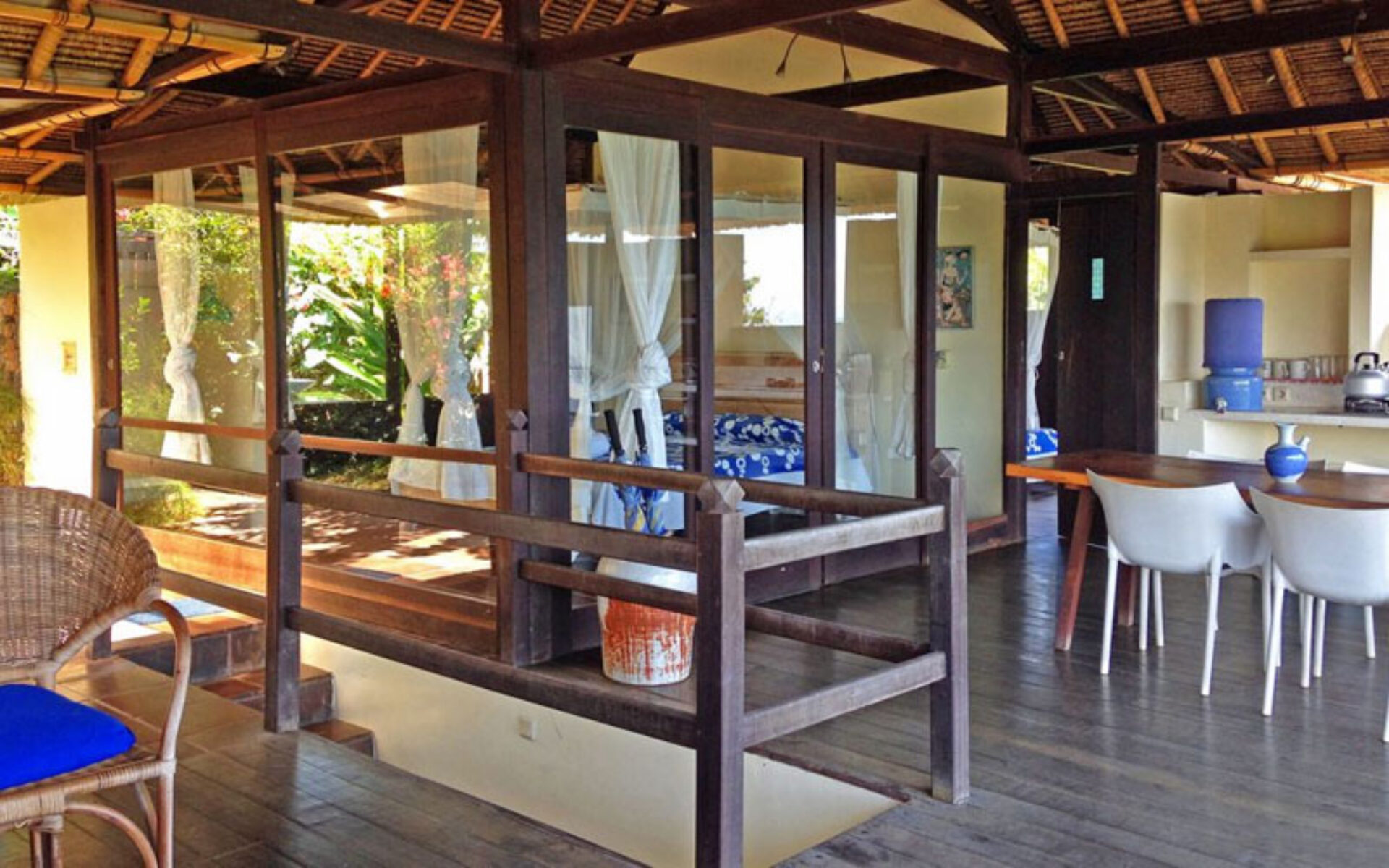 Bloo Lagoon Eco Village Resort Hotel Blue Lagoon Padangbai Rondreis Bali vakantie Original asia lagune