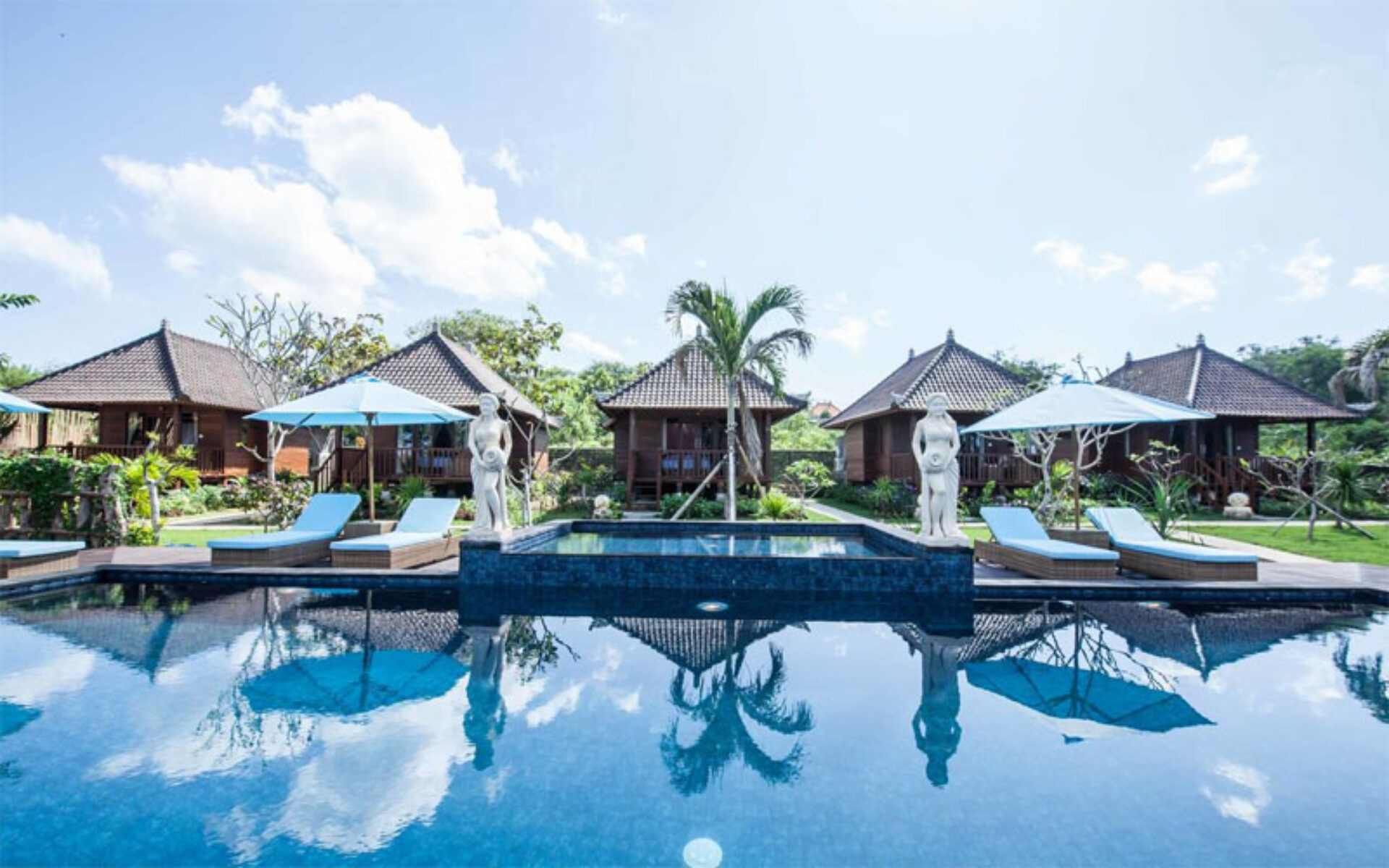 Cubang Huts Lembongan Hotel Nusa Lembongan Resort Rondreis Bali Vakantie Original Asia badkamer