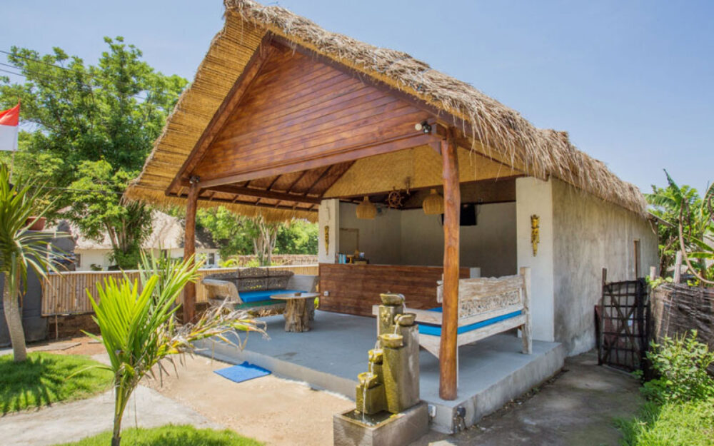 D'Coin Lembongan Cottage Hotel Nusa Lembongan Rondreis Bali Vakantie Original Asia sunrise