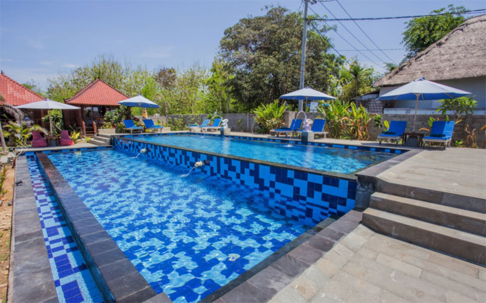 D'Coin Lembongan Cottage Hotel Nusa Lembongan Rondreis Bali Vakantie Original Asia sunrise