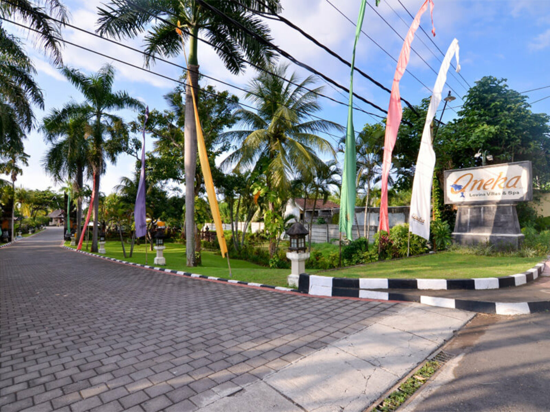 Aneka Lovina Villas Hotel Original Asia Rondreis Bali Indonesie vakantie aerial