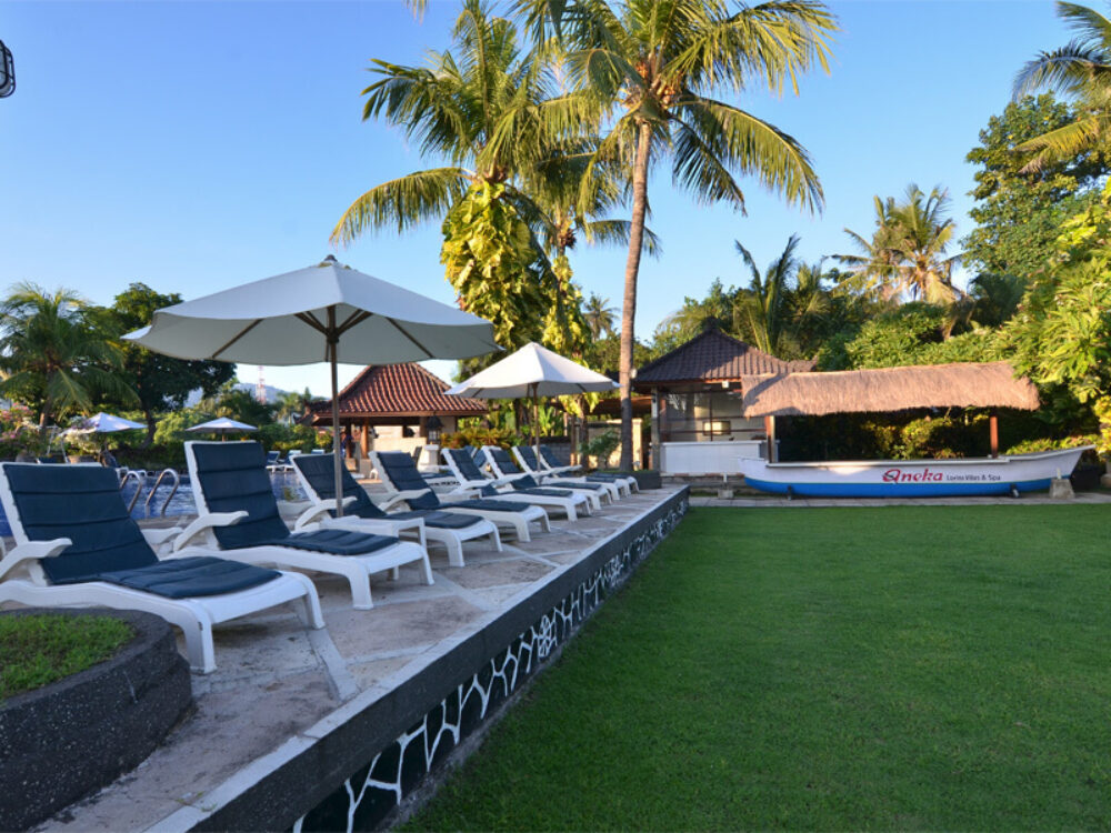 Aneka Lovina Villas Hotel Original Asia Rondreis Bali Indonesie vakantie aerial