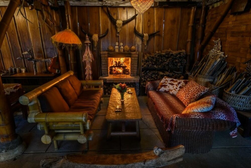 Sang Giri Tented Mountain Resort Original Asia Indonesie Rondreis Bali Vakantie aerial