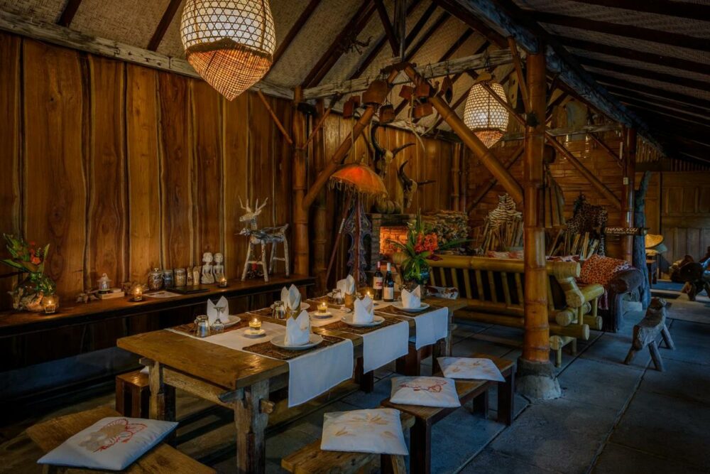 Sang Giri Tented Mountain Resort Original Asia Indonesie Rondreis Bali Vakantie aerial