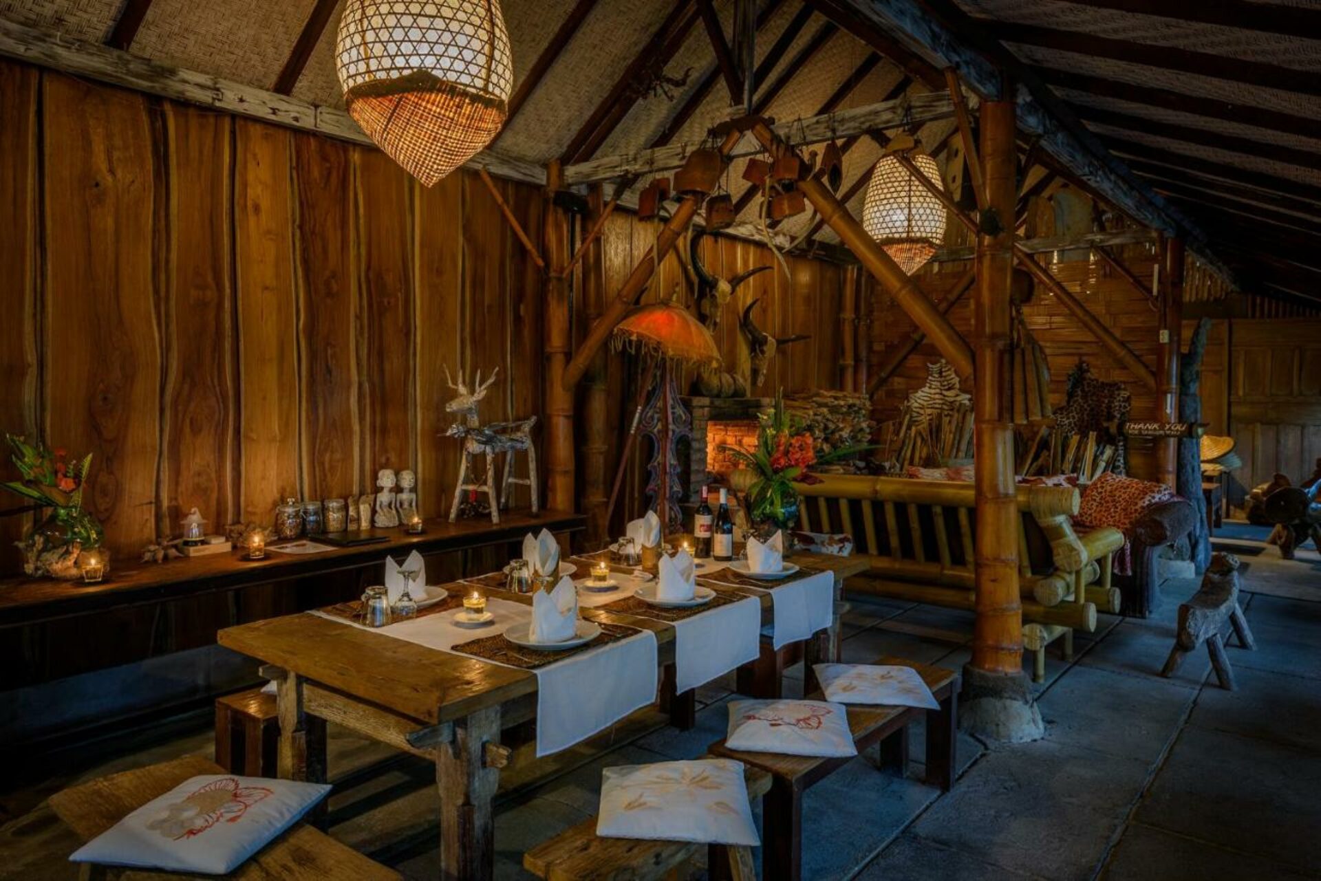 Sang Giri Tented Mountain Resort Original Asia Indonesie Rondreis Bali Vakantie aerial