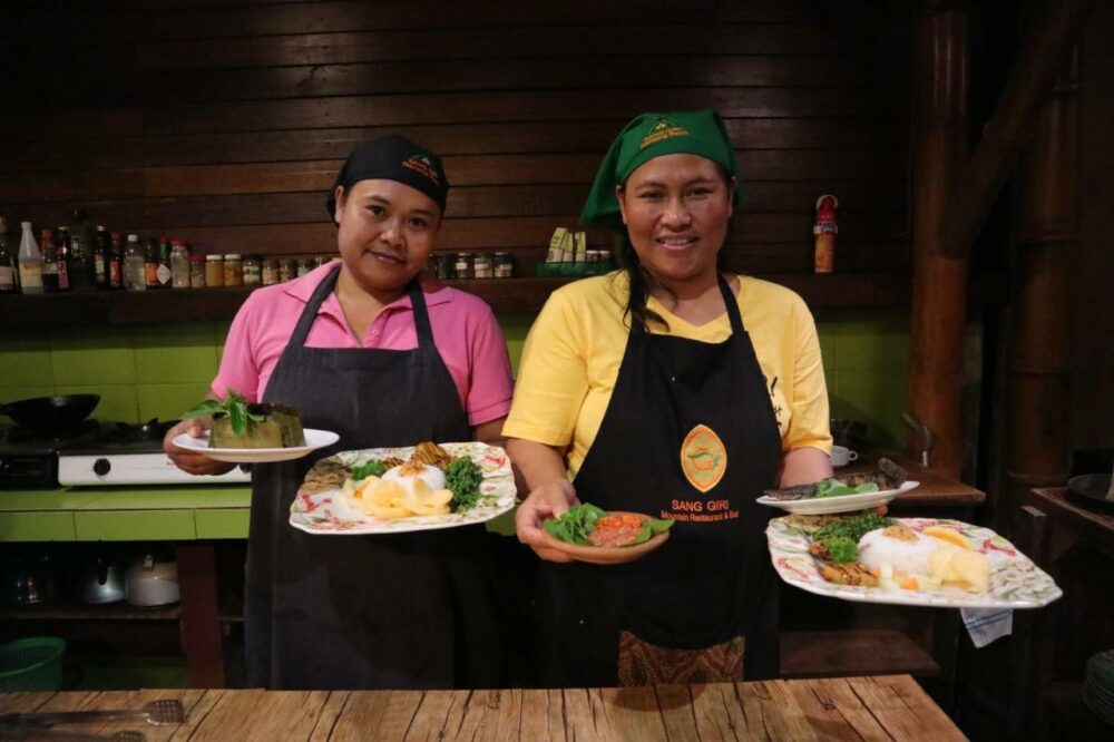 Sang Giri Tented Mountain Resort Original Asia Indonesie Rondreis Bali Vakantie aerial