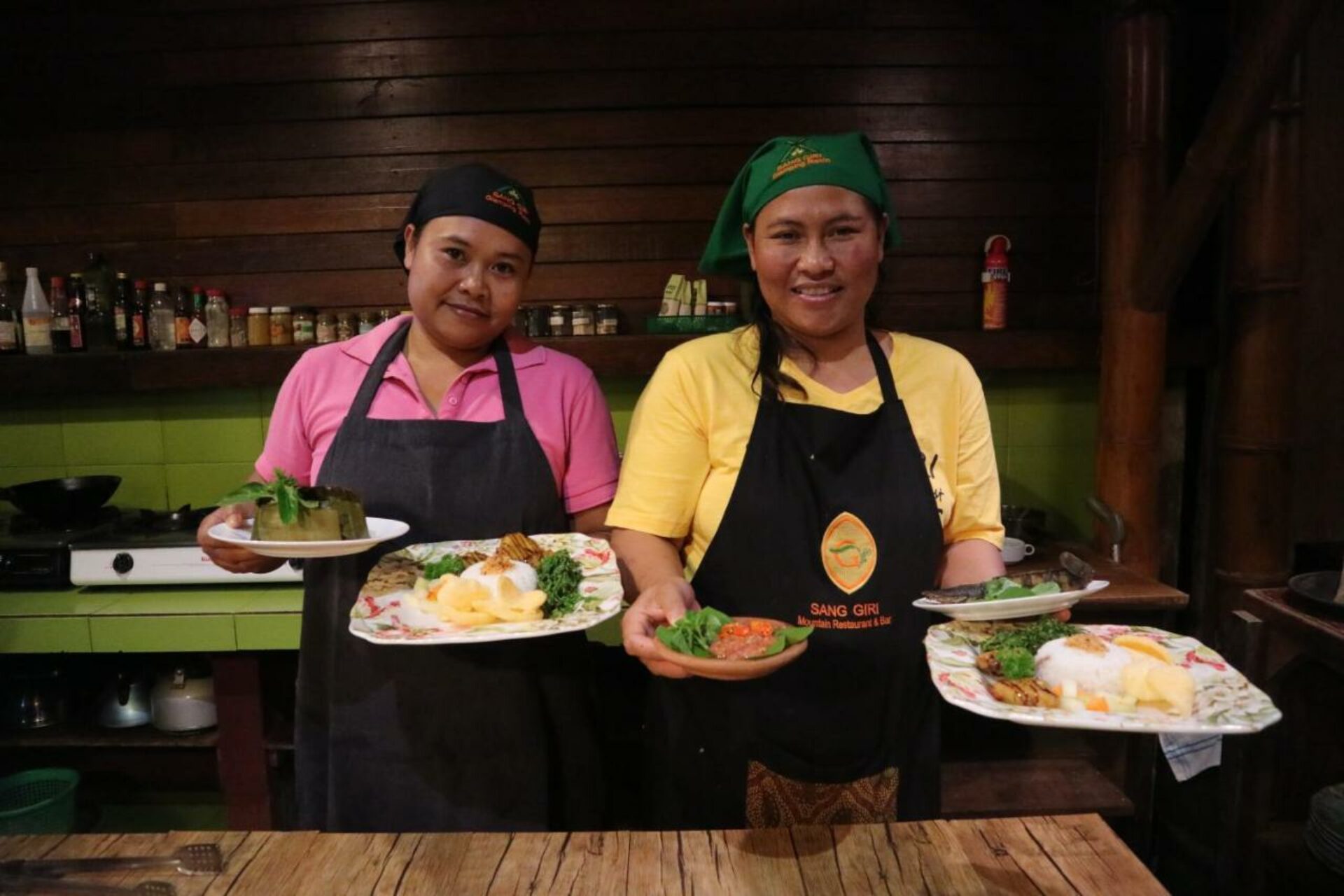 Sang Giri Tented Mountain Resort Original Asia Indonesie Rondreis Bali Vakantie aerial