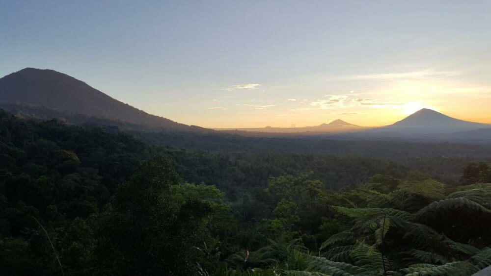 Sang Giri Tented Mountain Resort Original Asia Indonesie Rondreis Bali Vakantie aerial