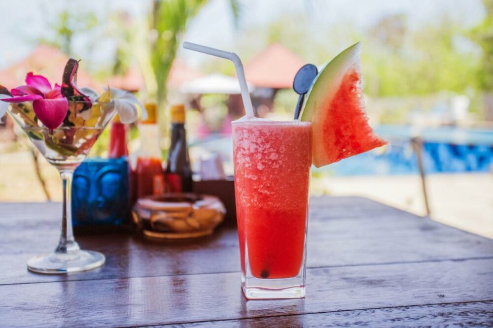 Sunset Coin Lembongan Resort Hotel Nusa Lembongan Original Asia Rondreis Bali vakantie Indonesie