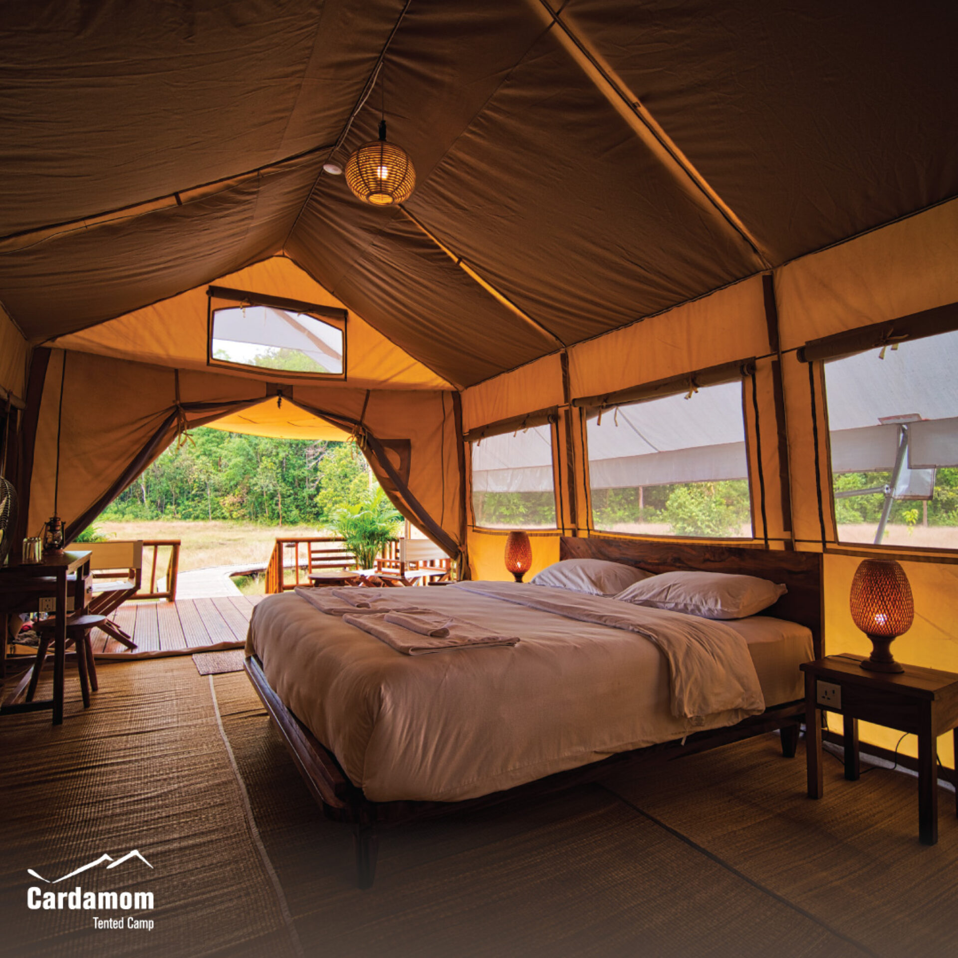 Cardamom Tented Camp Phnom Penh Rondreis Cambodia Vakantie Original Asia