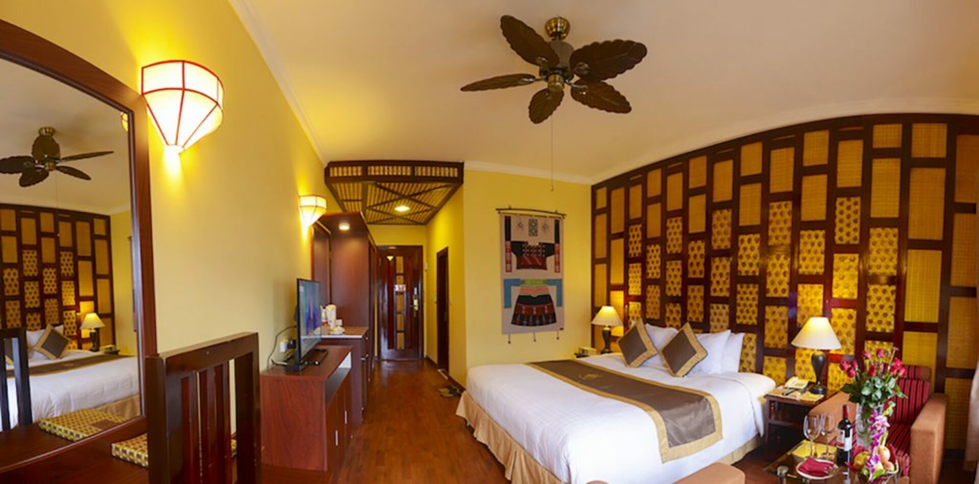 Chau Long Hotel Sapa Rondreis Vietnam Vakantie Original Asia