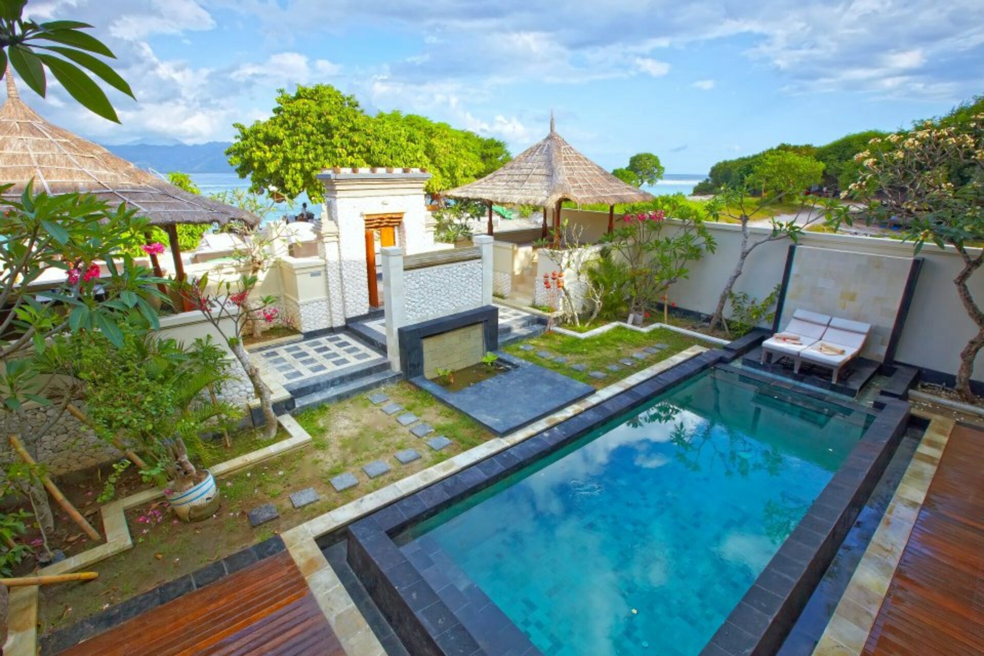KoKoMo Villa's Gili Trawangan Resort Original Asia Rondreis Bali Lombok Vakantie Indonesie