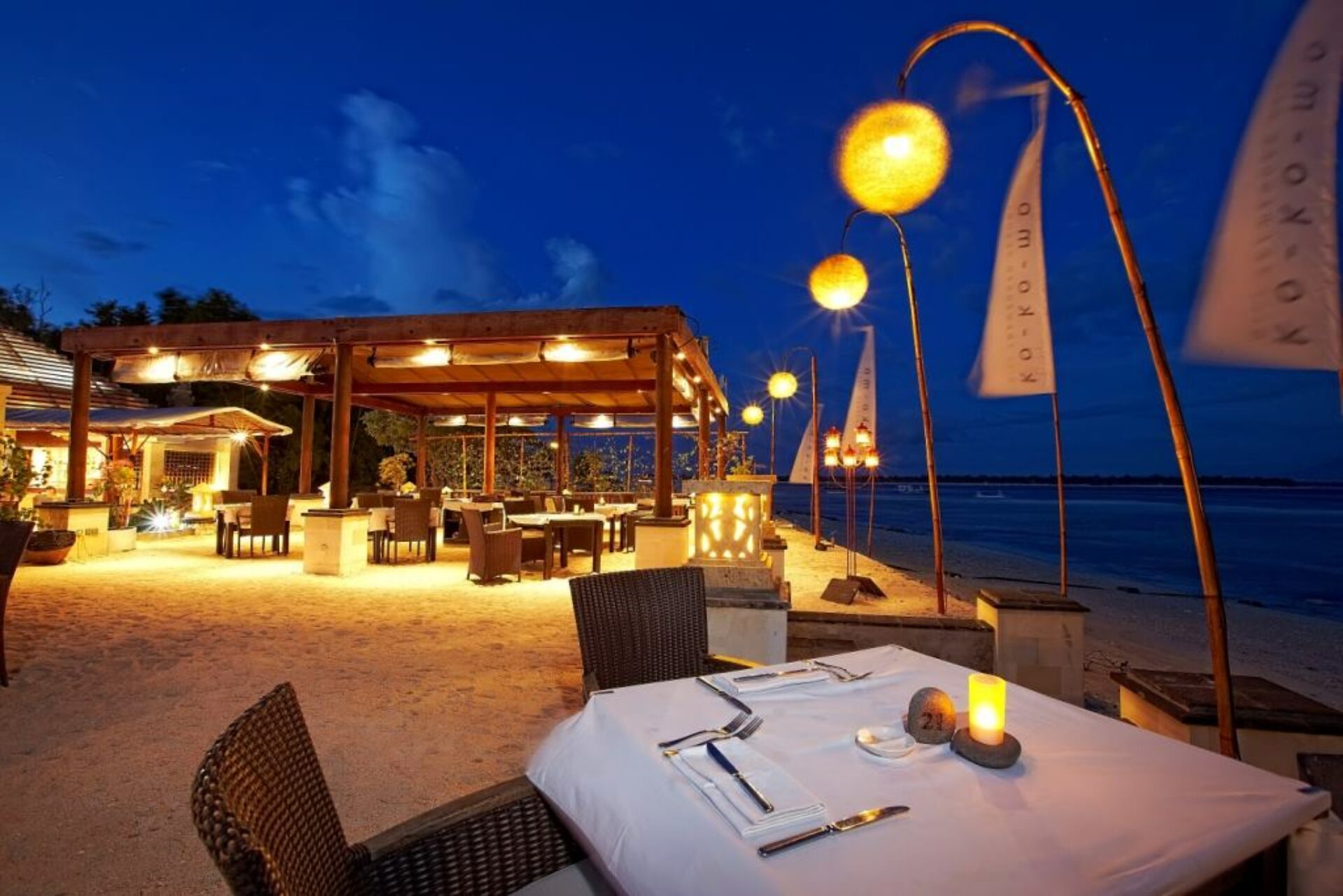 KoKoMo Villa's Gili Trawangan Resort Original Asia Rondreis Bali Lombok Vakantie Indonesie