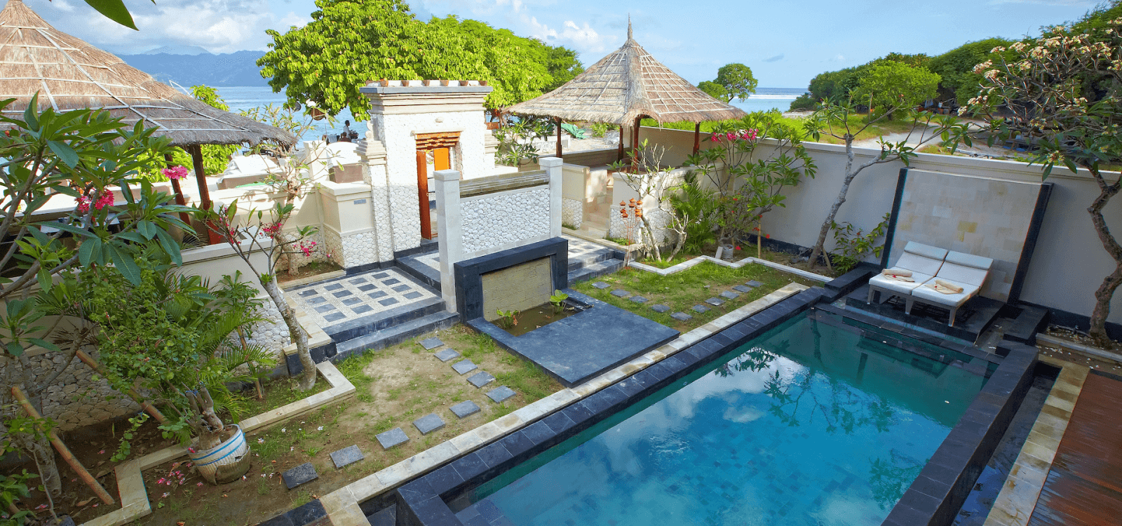 KoKoMo Villa's Gili Trawangan Resort Original Asia Rondreis Bali Lombok Vakantie Indonesie