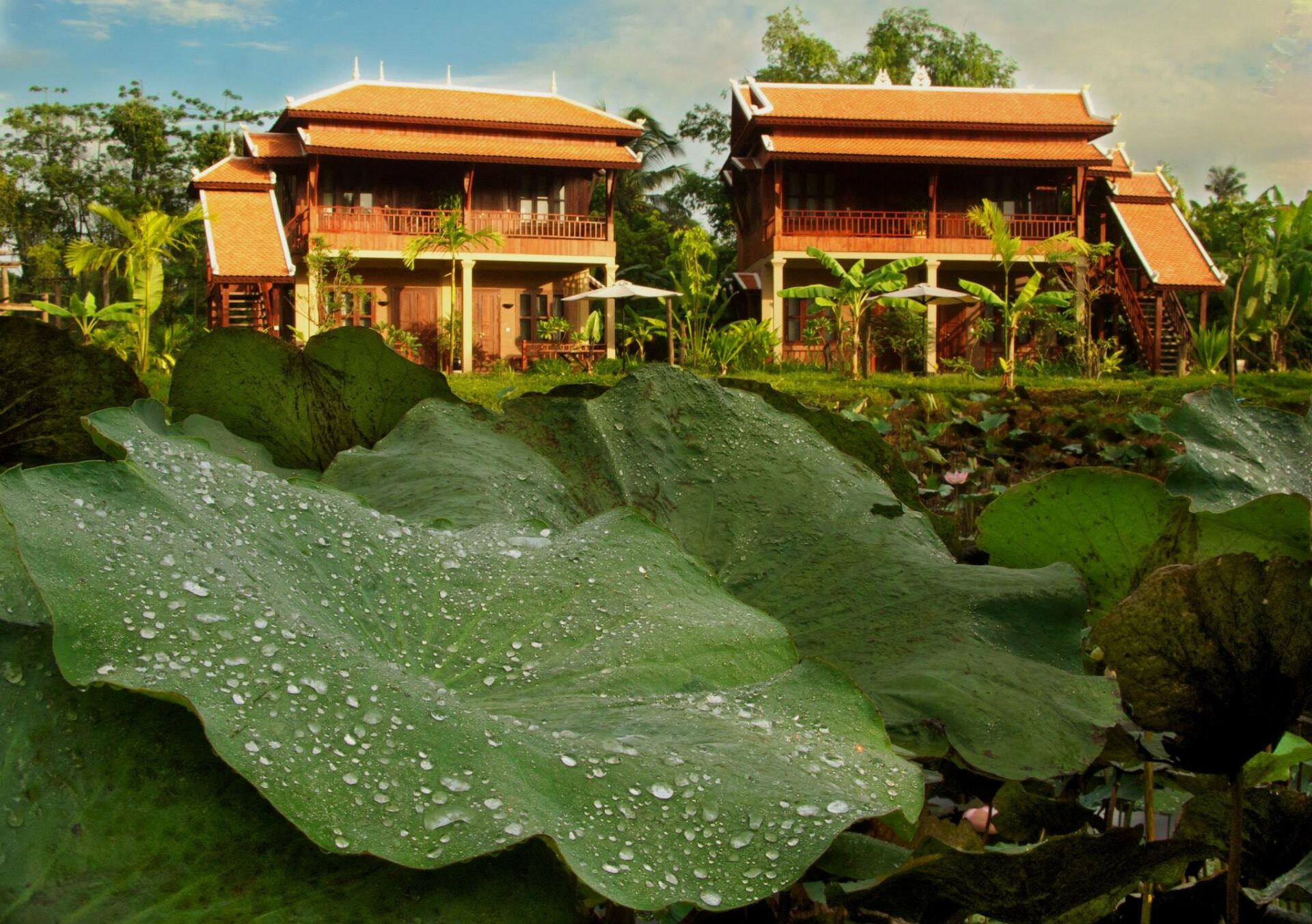 Maison Wat Kor Battambang Rondreis Cambodia Vakantie Original Asia