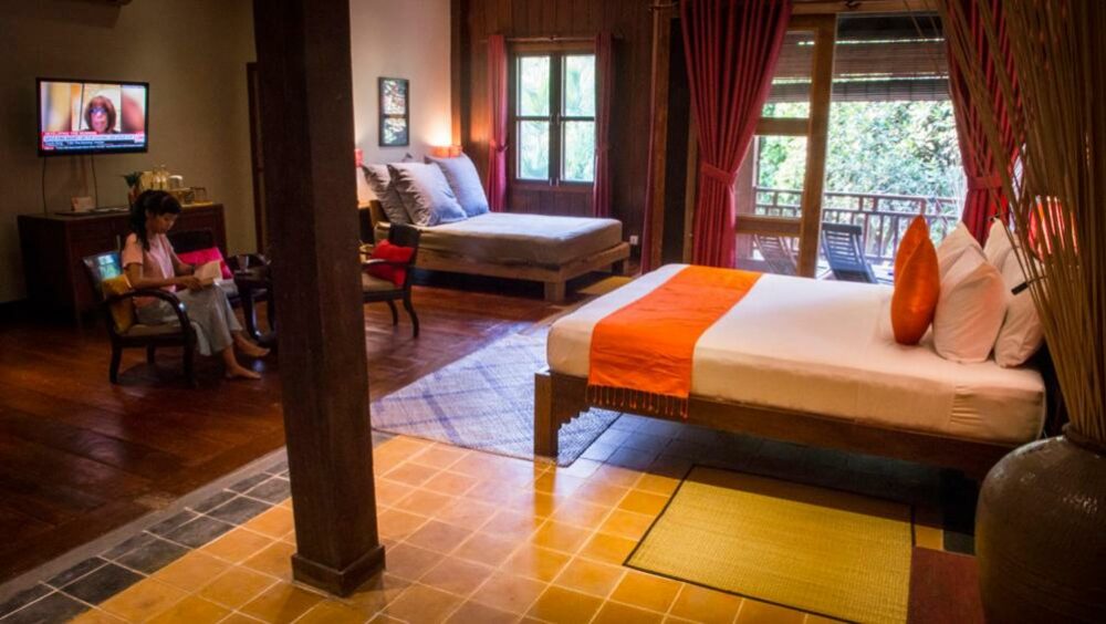 Maison Wat Kor Battambang Rondreis Cambodia Vakantie Original Asia