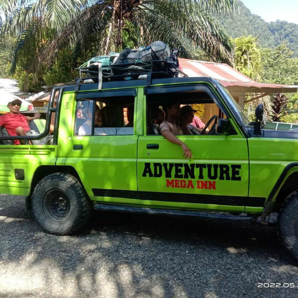 Mega Inn Guesthouse Tangkahan Rondreis Indonesia Vakantie Original Asia