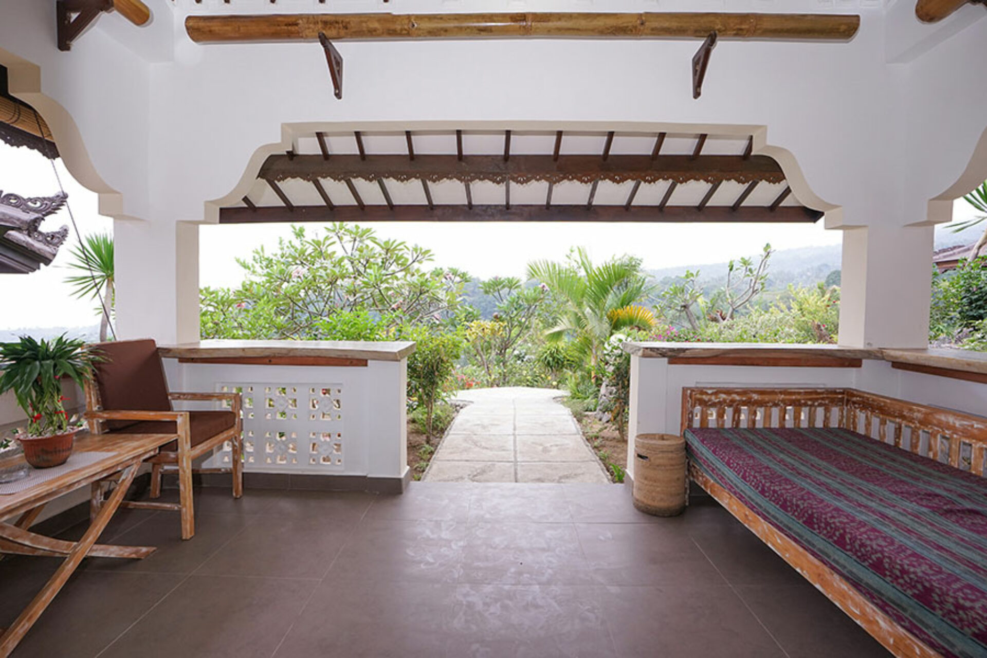 Rinjani Lodge Senaru Hotel Original Asia Rondreis Bali Lombok Vakantie Indonesie