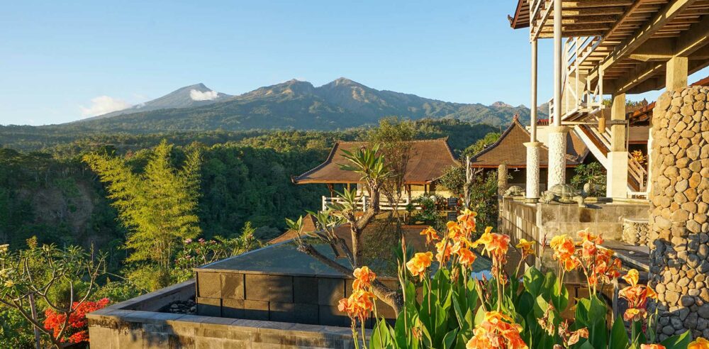 Rinjani Lodge Senaru Hotel Original Asia Rondreis Bali Lombok Vakantie Indonesie