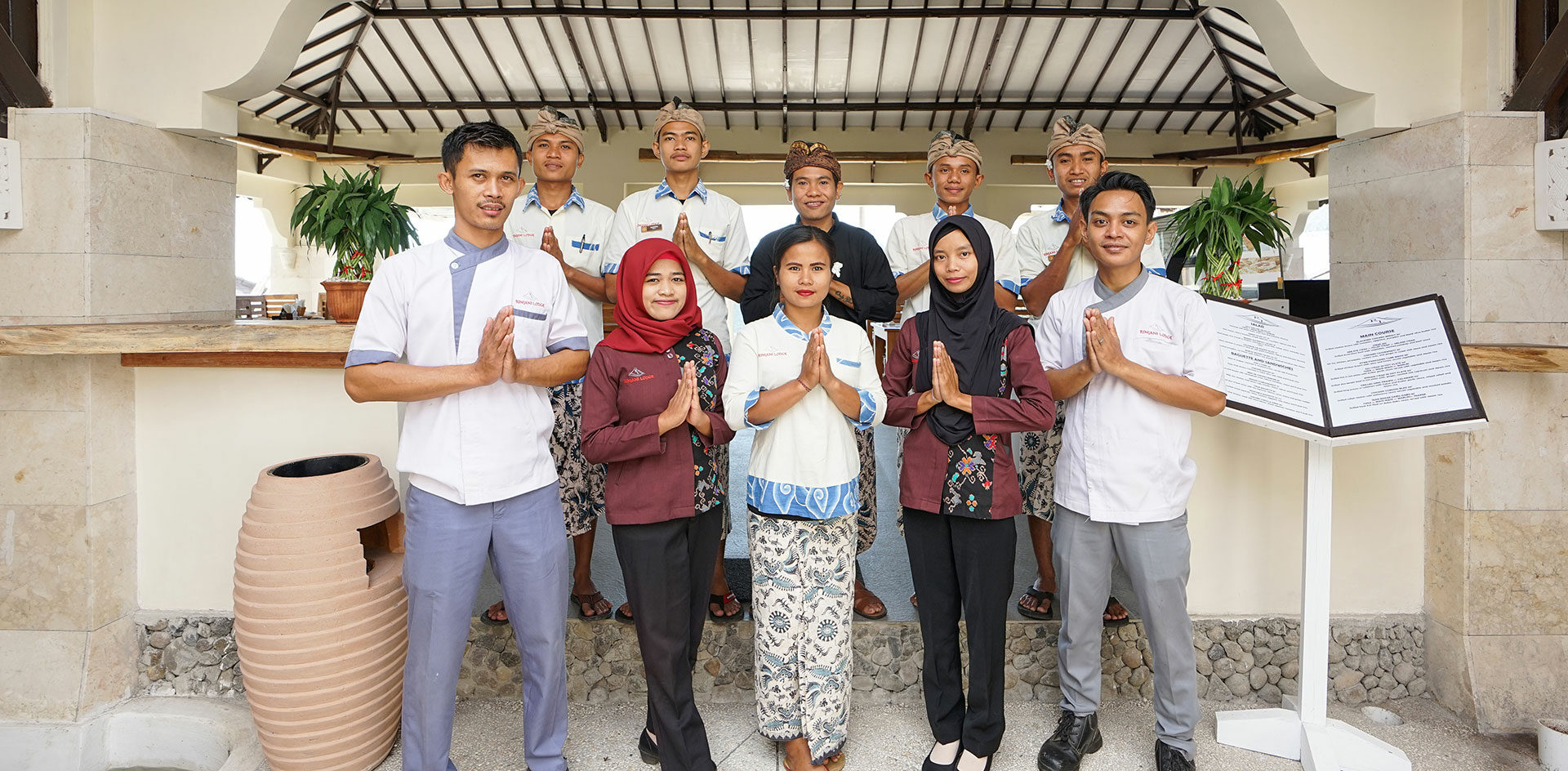 Rinjani Lodge Senaru Hotel Original Asia Rondreis Bali Lombok Vakantie Indonesie