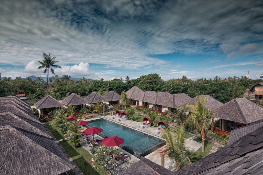 Samata Village Resort Gili Air Hotel Original Asia Rondreis Bali Gili Eilanden vakantie Indonesie