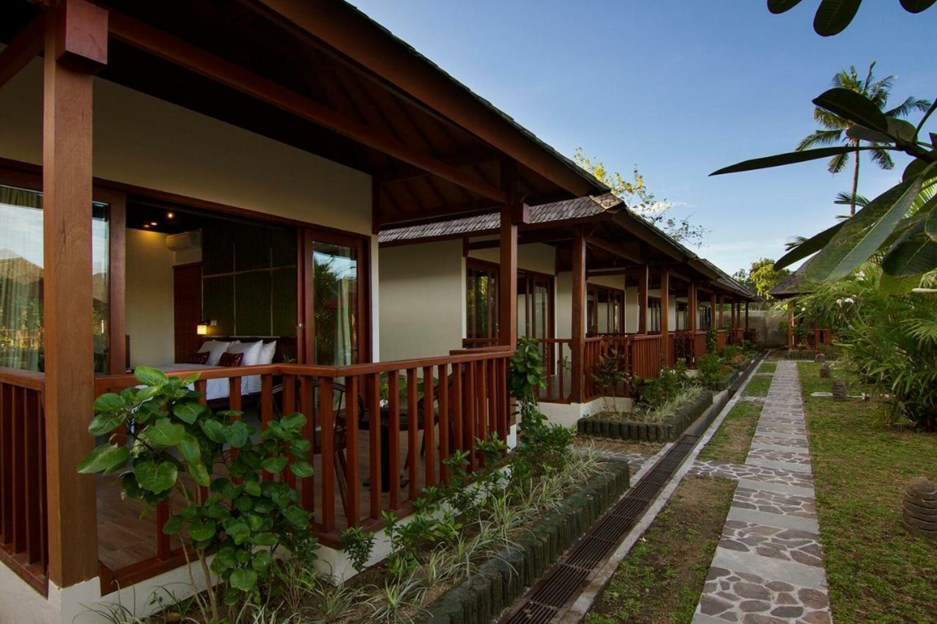 Samata Village Resort Gili Air Hotel Original Asia Rondreis Bali Gili Eilanden vakantie Indonesie