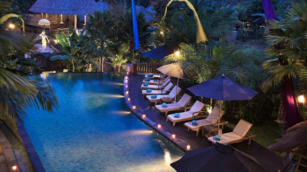 Sankara Ubud Resort Hotel Original Asia Rondreis Bali Vakantie Indonesie zwembad