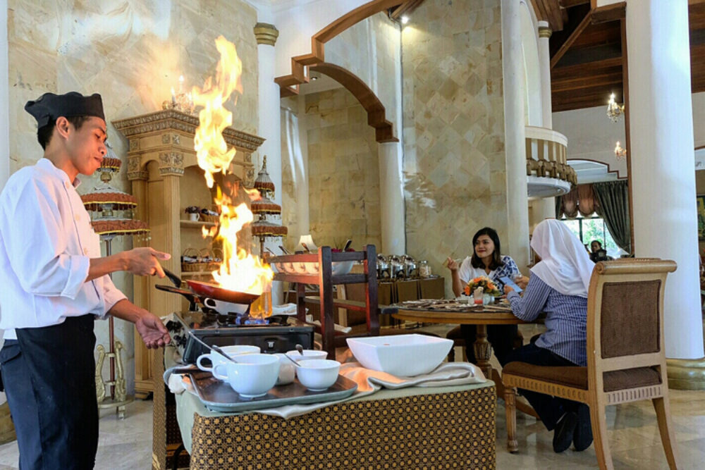 Sarasvati Borobudur Hotel Borobudur Rondreis Indonesia Vakantie Original Asia