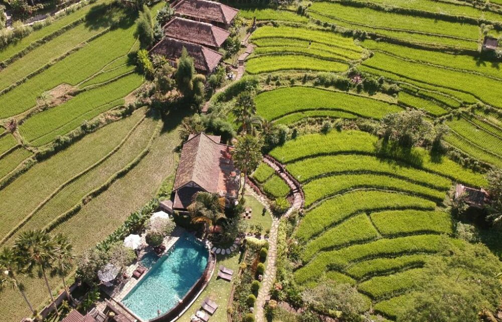 Sawah Indah Villa Hotel Sidemen Resort Original Asia Rondreis Bali Vakantie Indonesie