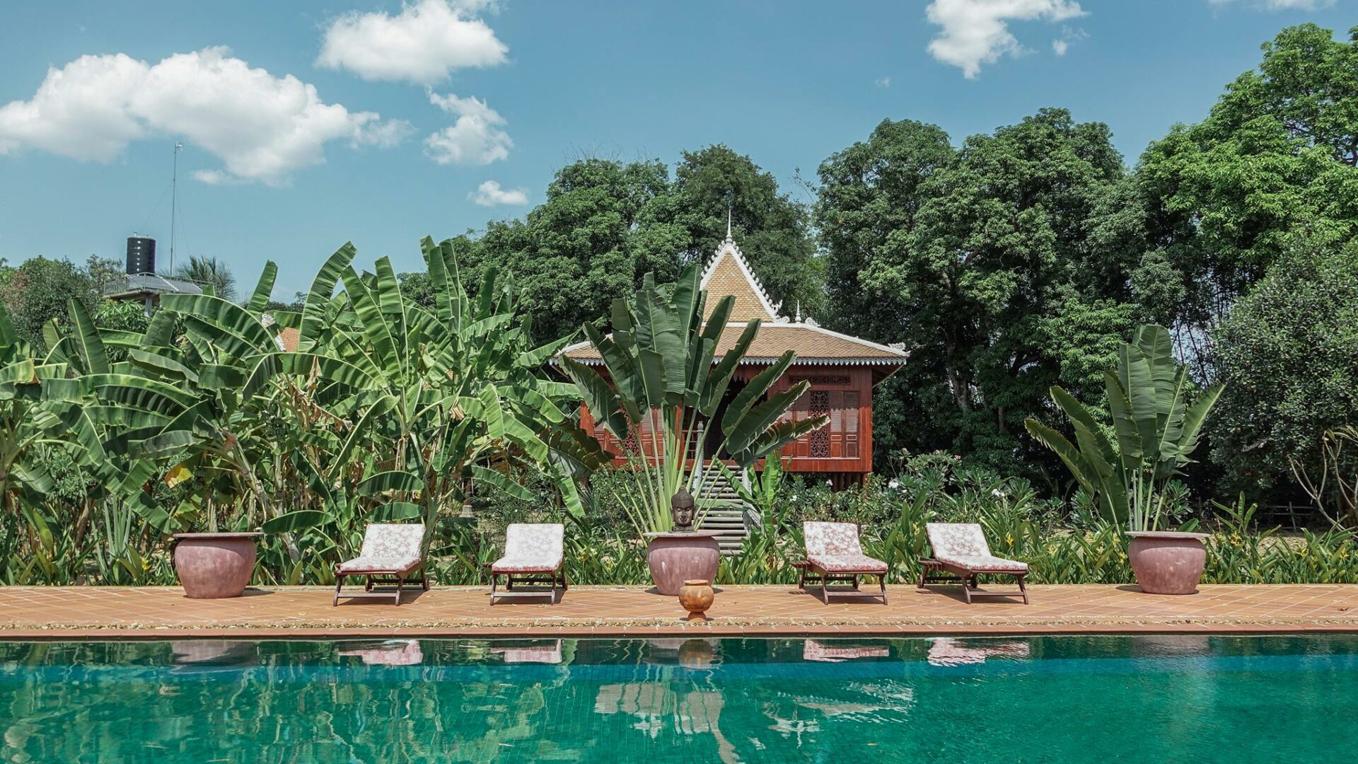 Soriyabori Villas Resort Kratie Rondreis Cambodia Vakantie Original Asia