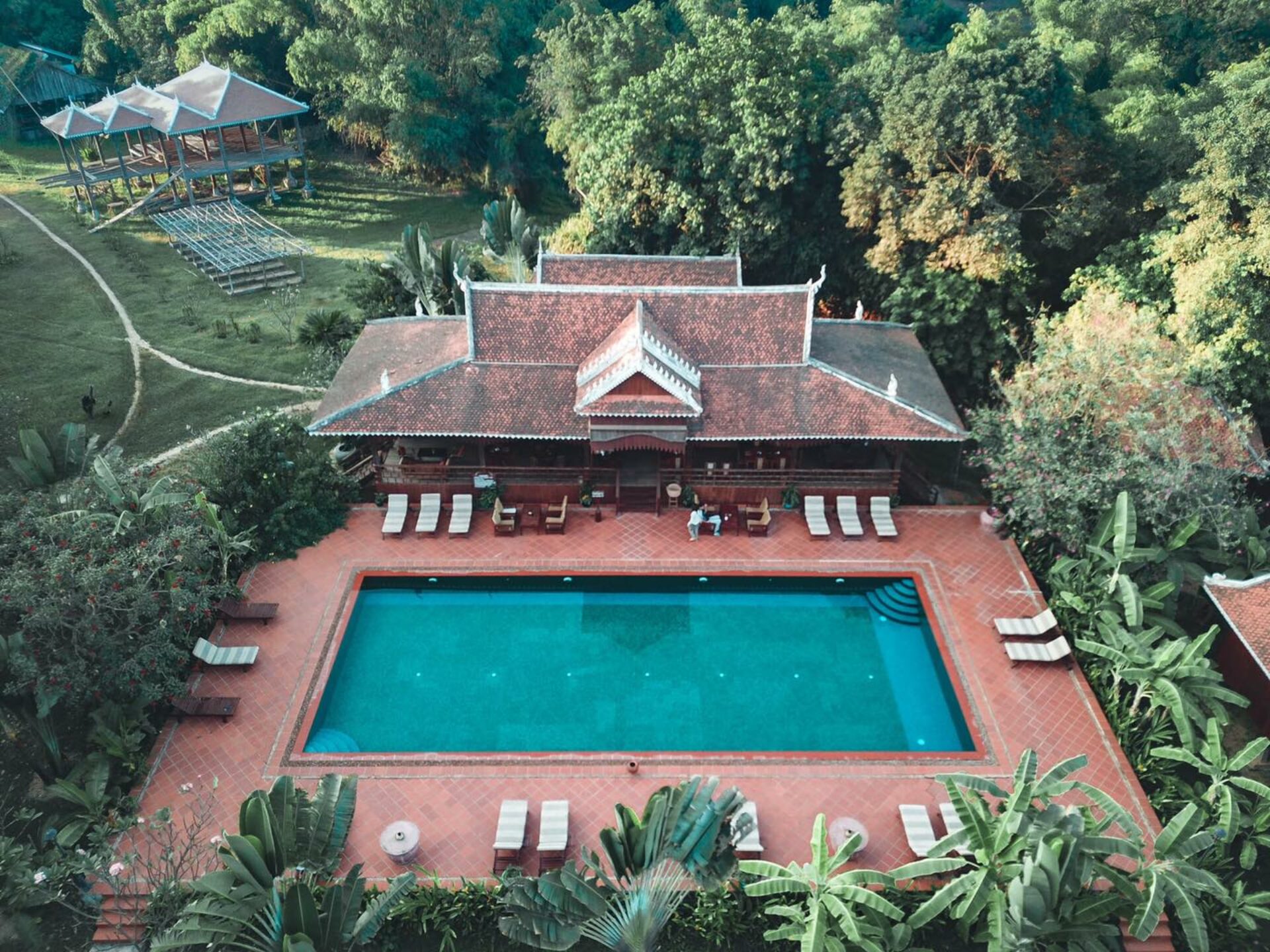 Soriyabori Villas Resort Kratie Rondreis Cambodia Vakantie Original Asia