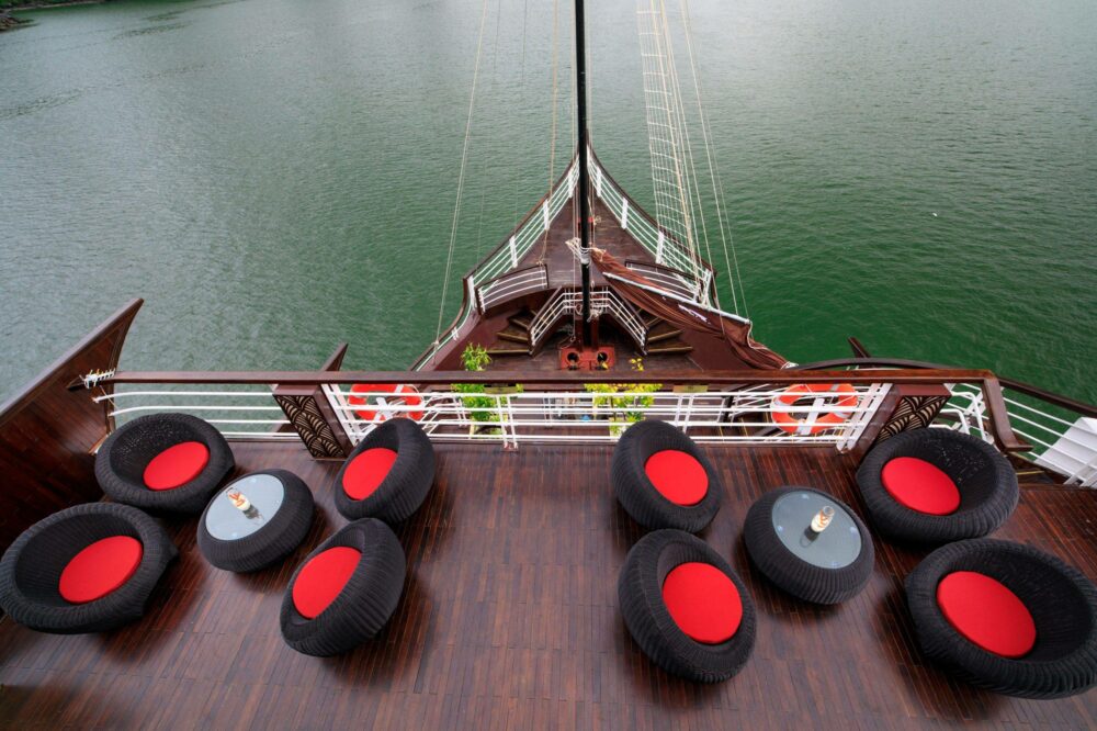 V Spirit Cruise Halong Bay Rondreis Vietnam Vakantie Original Asia