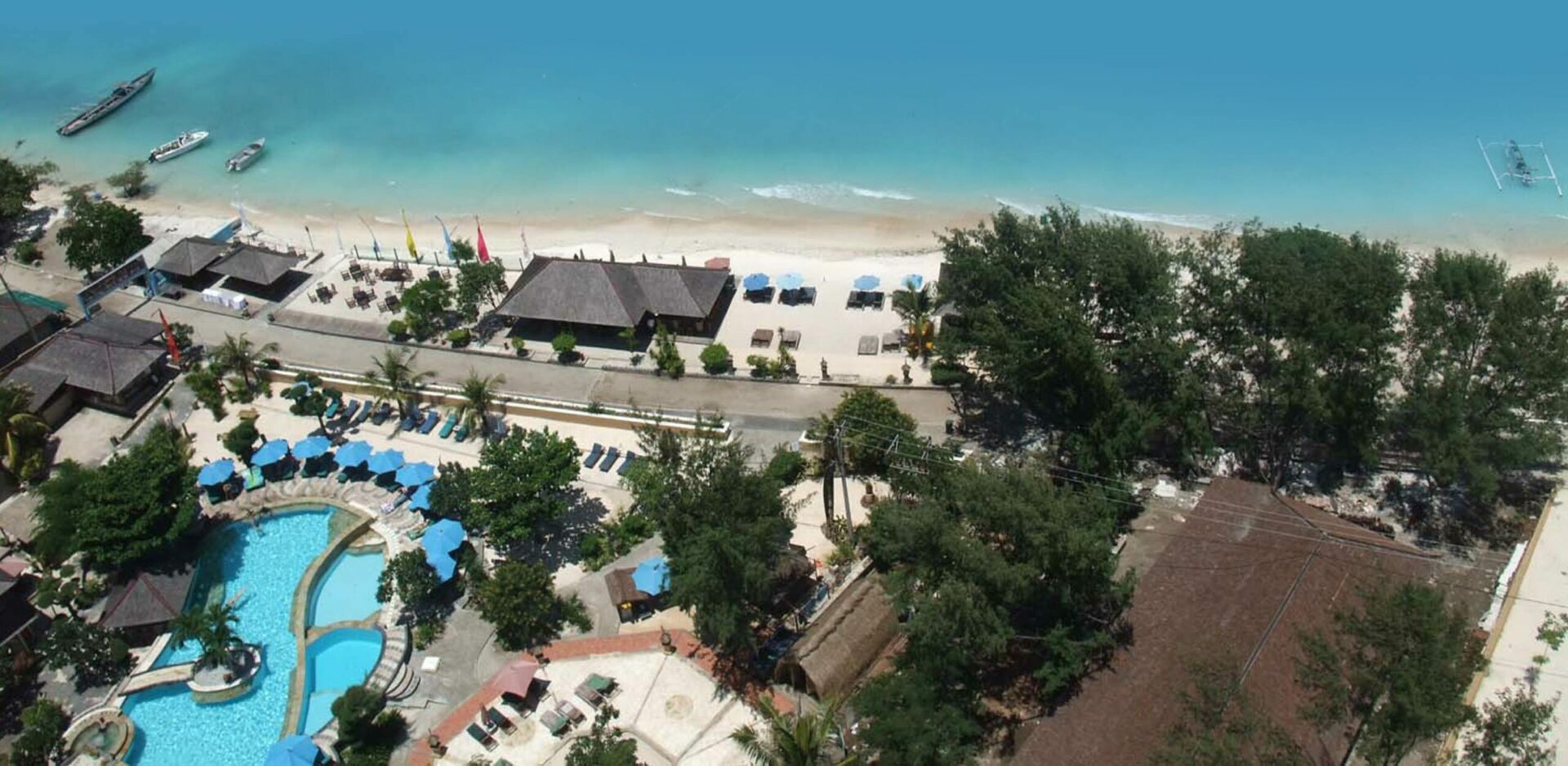 Villa Ombak Resort Hotel Gili Trawangan Original Asia Rondreis Bali Gili Eilanden Vakantie Indonesie