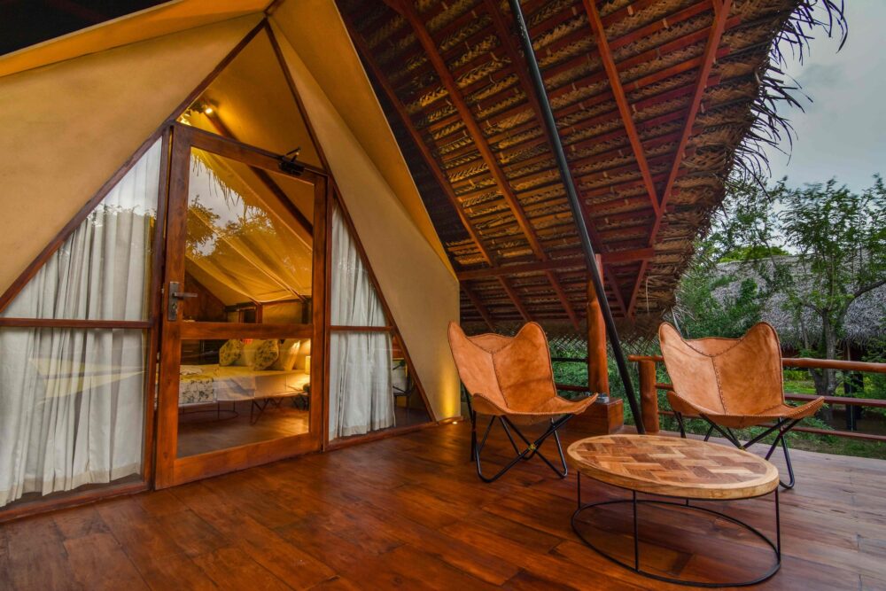 Nirvaan Safari Lodge Wilpattu National Park Hotel Rondreis Sri Lanka Vakantie Original Asia