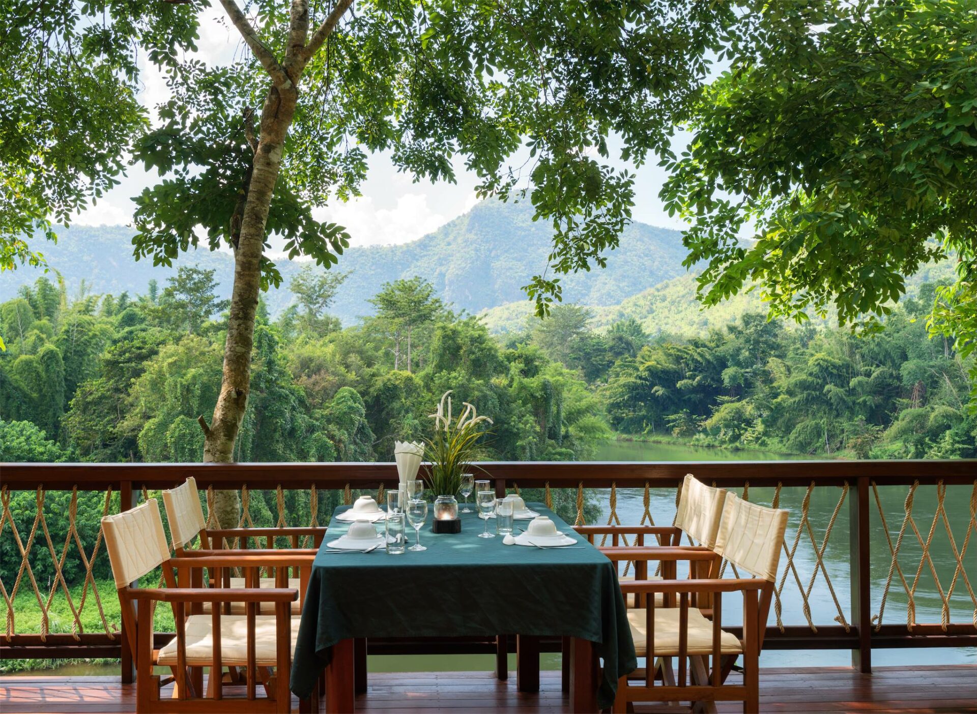 Hintok River Camp Hotel Kanchanaburi Boutique Reis Thailand vakantie Original Asia