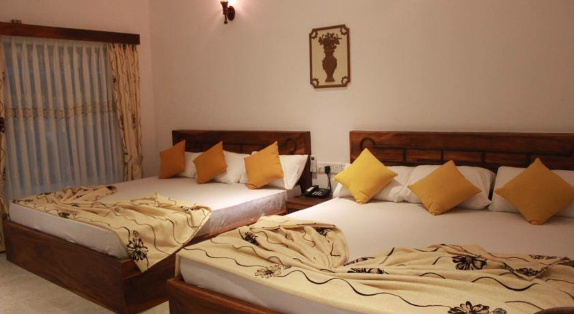 JKAB Beach Resort Sri Lanka trincomalee original asia rondreis sri lanka malediven bed