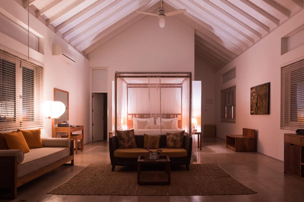 Sri Sharavi Beach Villa's Mirissa Sri Lanka original asia rondreis sri lanka malediven kamer