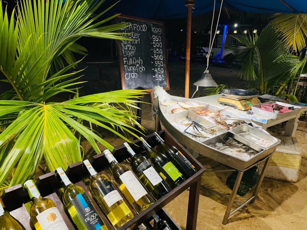 Thaproban Beach House Sri Lanka Unawatuna original asia rondreis sri lanka malediven restaurant